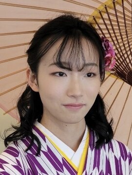 ループ ヘアー(LOOPhair) ハーフアップ