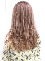 アイティーバイアルバム 八王子店(IT by ALBUM) レイヤーベージュ_アースカラーくびれヘア_ba300121