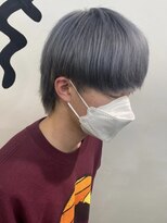 メンズヘアトーキョー 原宿(MEN'S HAIR TOKYO) アッシュ/シルバー/ストレート