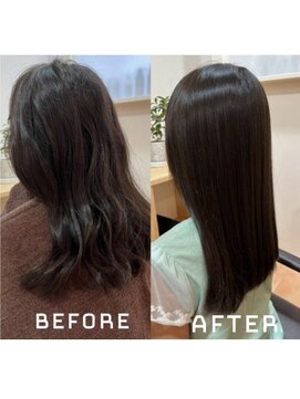 髪質改善美容室 エミ(emi) アイロン不使用！ショートでも自然な酸性縮毛矯正♪