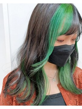 パープル(purple) デザイングリーン