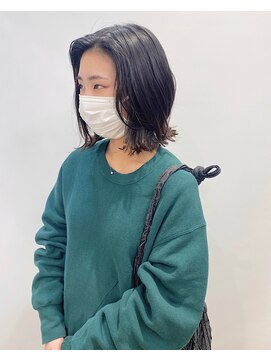 モリオフロムロンドン 松戸店(Morio from London) 【松戸 石山】外ハネボブ ミディアムボブ 前髪なし