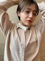 ビュートリアム265(BEAUTRIUM 265)&nbsp;ショートヘア/前髪あり/センター分けショート/若見えショート