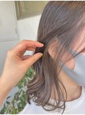 【 YUCCA 】大人可愛い20代30代40代ミディアム/インナーカラー