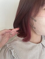 リアン 熊谷本店(Rien) ピンクカラー×イヤリングカラー