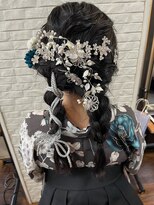 ザブックハンドサロン(The book hand salon)&nbsp;袴×ヘアアレンジ
