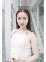 レウィン オモテサンドウ(Lewin-omotesando-) 透明感ちょろ毛アレンジ