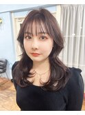 グレージュアッシュグレージュショートカットミニウルフ