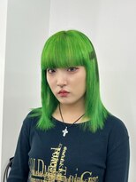 エゴ 池袋(EGO)&nbsp;ライムグリーン/デザインカラー/フェイクブラック