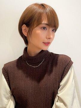 マイラ 銀座(myla) 小顔似合わせカットメルティカラーひし形フェミニンロング着物