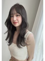 リッカ(LICCA)&nbsp;【MISAKI】透明感たっぷりのグレージュ/韓国ヘア