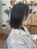 ミニボブ ぱっつんボブ イメチェンカット HR-63