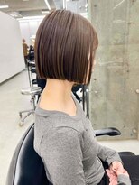 ノエ(noe)&nbsp;ミニボブ/オリーブグレージュ/20代30代r81