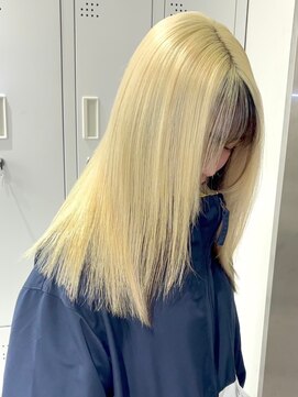 ベレーザ 渋谷(BELEZA) 11588ニュアンスカラー金髪黒髪アッシュインナーカラーロング