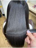髪質改善ストレート