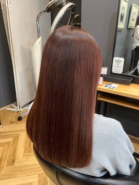 アルター(aL ter) ピンクベージュ［イメチェン/外ハネボブ/美髪］長野歌穂