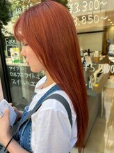 リーナ ビューティガーデン(LiNA BeautyGarden)&nbsp;ダブルカラー/暖色カラー/ロングレイヤー/透明感カラー/藤沢