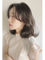 ラナ 新宿(lana)&nbsp;ミディアム/センター分け/トリートメント/【lana hair新宿】