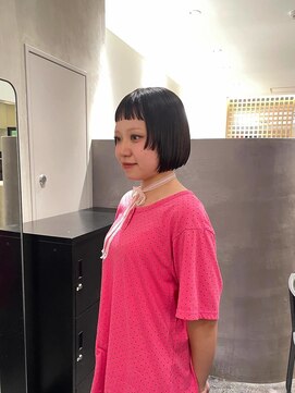 ミディアムヘア/デザインカラー/フェイスフレーミング/北九州/小