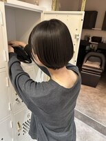 アンユヘアー 与野駅前店(unu.hair)&nbsp;30代40代50代与野/イメチェン大人女性/ショートボブ