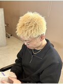 ブロンドスパイキー！