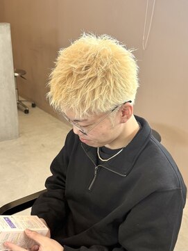 ジジ インターパーク 宇都宮(Gigi) ブロンドスパイキー！