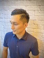 グレイスフルバーバー 赤坂見附店&nbsp;ナチュラルフェードxロッドパーマスタイル