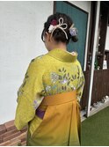 ツインアレンジ/お団子アレンジ/ヘアアレンジ