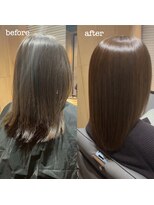 カラー&髪質改善＆ヘッドスパ専門店&nbsp;ベージュナチュラルカラー　TERRAカラー