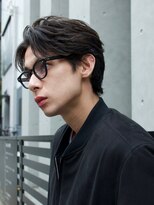 フィフス 渋谷(fifth)&nbsp;フェザーパーマ×ネープレスでナチュラルビジネスマンヘアに