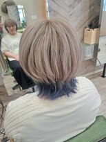 ブロッシー(blossy.)&nbsp;ショートウルフ×デザインカラー