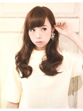 スノッブリコ(snob rico) [snob rico]ツヤグレージュ×ニュアンスカール