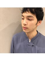 フェンヘアーアイス 中目黒(Fen.hair ici)&nbsp;メンズ　パーマ　ニュアンスパーマ　外国人風