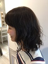 ヘアー カラー キー(HAIR color KEY)&nbsp;ゆるふわミディ『低温デジタルパーマ』