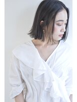 ボヌール 西梅田店(Bonheur) 【女性stylist杉崎】色っぽオトナボブ