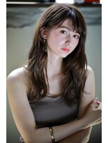 ラべリー 池袋(LOVELEY)&nbsp;カジュアルセミロング×アッシュブラウン　【池袋】