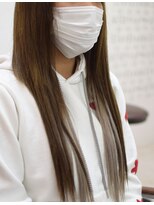 ユウ(you)&nbsp;編み込みエクステインナーカラー