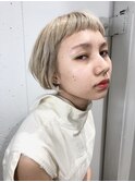ペールベージュボブ