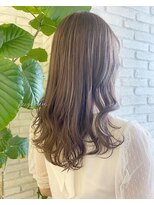 ロンドプランタン 恵比寿(Lond Printemps) ベージュカラー×ゆるふわミディアムヘア