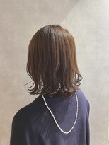 アン 溝の口(un)&nbsp;切りっぱなしボブ×ベアージュカラー☆