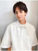 横浜☆アップバング ニュアンスパーマ ツーブロック