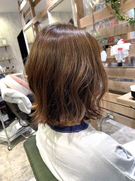 テトテ 門戸厄神店(tetote) 【tetote川崎サロンスタイル】くびれヘア外ハネボブ