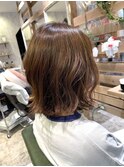 【tetote川崎サロンスタイル】くびれヘア外ハネボブ