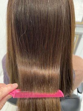 エスカーラ 表参道(THE ESCALA) @m_ayu/髪質改善縮毛矯正/ココアベージュカラー/タビラマユミ