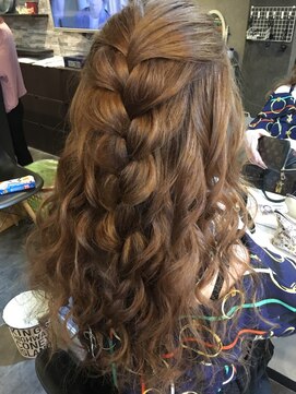 セットサロンエイト(set salon 8eight.) 巻き下ろしアレンジ