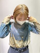 マイル 渋谷(mile)&nbsp;ブリーチ1回ハニーベージュ