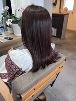 ティティ(TiTi)&nbsp;ブリーチなし！白髪ぼかしカラー！ピンク[TiTi_福田りの]