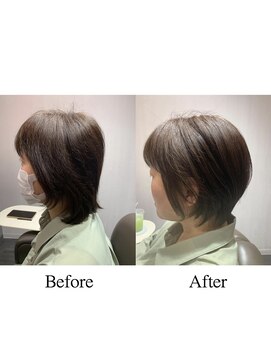 カミケンガレリア(kamiken. galleria) 丸みコンパクトショート美髪さらふわ小顔【カミケンガレリア】