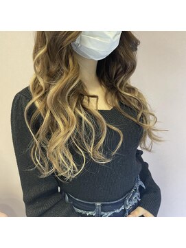 レヴェリー(REVERIE) #プルエクステ#ハイライト#ベージュ