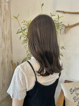 シーバイサイン(sea by Sign) オリーブベージュ/ブリーチなし/透明感